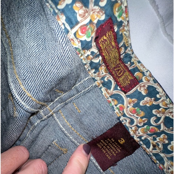 ZD premium Jean women’s with pearls sz 27 / juniors sz 3 - Picture 3 of 7